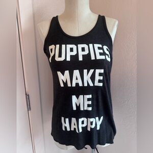 Puppies make me happy